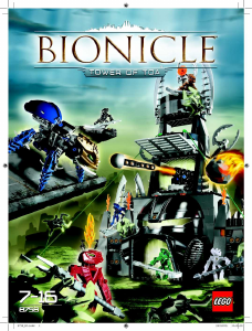 Handleiding Lego set 8758 Bionicle Tower of Toa