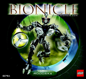 Priručnik Lego set 8761 Bionicle Roodaka