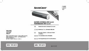 Manual de uso SilverCrest IAN 101433 Cargador portátil