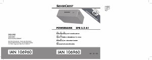 Mode d’emploi SilverCrest IAN 106960 Chargeur portable