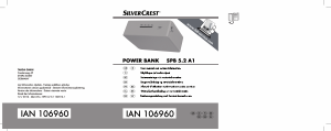 Käyttöohje SilverCrest IAN 106960 Kannettava laturi