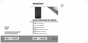 Mode d’emploi SilverCrest IAN 110433 Chargeur portable
