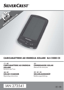 Manuale SilverCrest IAN 273541 Caricatore portatile