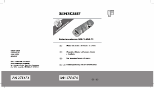 Manual SilverCrest IAN 275474 Carregador portátil