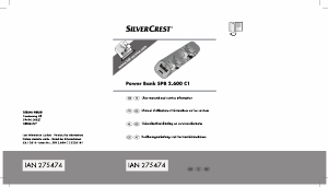 Handleiding SilverCrest IAN 275474 Mobiele oplader