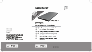 Handleiding SilverCrest IAN 275616 Mobiele oplader