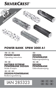 Brugsanvisning SilverCrest IAN 285323 Bærbar oplader