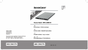 Instrukcja SilverCrest IAN 286376 Przenośna ładowarka