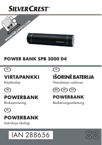 Käyttöohje SilverCrest IAN 288656 Kannettava laturi