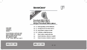 Manual SilverCrest IAN 291103 Carregador portátil