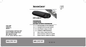 Manual SilverCrest IAN 293181 Carregador portátil
