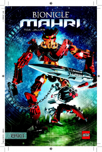 Návod Lego set 8911 Bionicle Toa Jaller