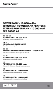 Handleiding SilverCrest IAN 317157 Mobiele oplader