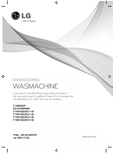 Handleiding LG F1391QD Wasmachine