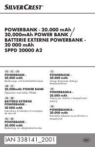 Instrukcja SilverCrest IAN 338141 Przenośna ładowarka