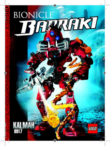 كتيب ليغو set 8917 Bionicle Kalmah