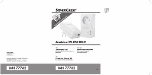 Mode d’emploi SilverCrest IAN 77762 Adaptateur CPL