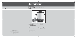 Brugsanvisning SilverCrest IAN 71772 Konserveringsmaskine