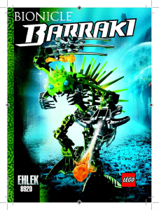 Rokasgrāmata Lego set 8920 Bionicle Ehlek