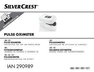 Εγχειρίδιο SilverCrest IAN 290989 Παλμικό οξύμετρο