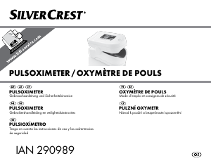 Manuál SilverCrest IAN 290989 Pulzní oxymetr