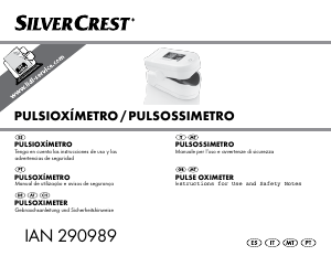 Manual SilverCrest IAN 290989 Oxímetro de pulso