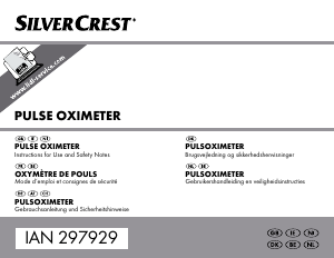 Brugsanvisning SilverCrest IAN 297929 Pulsoximeter