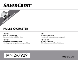 Εγχειρίδιο SilverCrest IAN 297929 Παλμικό οξύμετρο