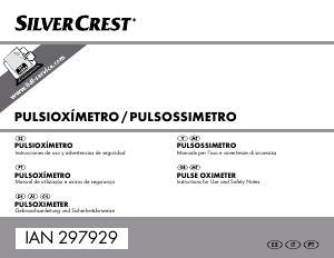 Manuale SilverCrest IAN 297929 Pulsossimetro
