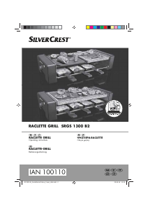 Εγχειρίδιο SilverCrest IAN 100110 Γκριλ ρακλέτ