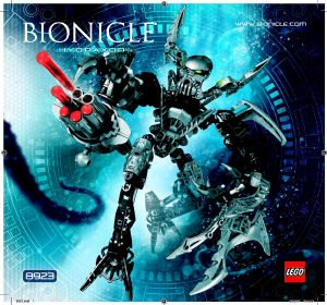 Bedienungsanleitung Lego set 8923 Bionicle Hydraxon