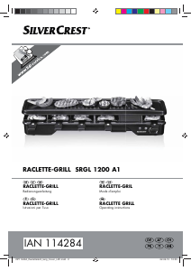 Manuale SilverCrest IAN 114284 Raclette grill