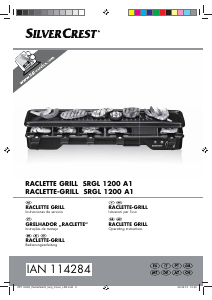 Manual SilverCrest IAN 114284 Grelhador raclette