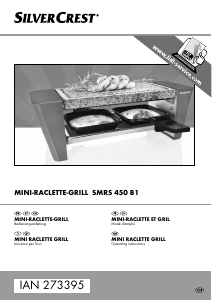 Manuale SilverCrest IAN 273395 Raclette grill