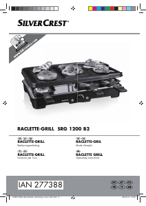 Manuale SilverCrest IAN 277388 Raclette grill
