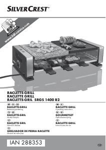 Manual de uso SilverCrest IAN 288353 Raclette grill