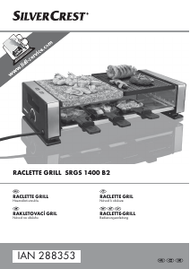 Návod SilverCrest IAN 288353 Raclette gril