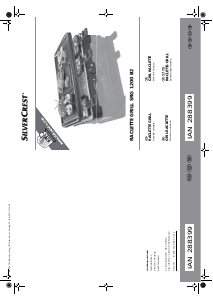 Manuál SilverCrest IAN 288399 Raclette gril