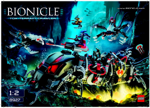 Mode d’emploi Lego set 8927 Bionicle Le Monstre Tout-Terrain des Toa