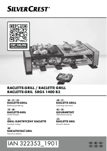 Mode d’emploi SilverCrest IAN 322353 Gril raclette