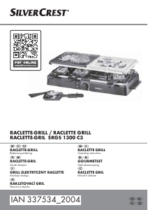 Instrukcja SilverCrest IAN 337534 Grill Raclette