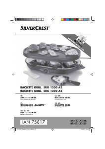 Manual SilverCrest IAN 75817 Grelhador raclette
