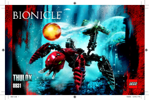 Manuale Lego set 8931 Bionicle Thulox