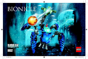 Bruksanvisning Lego set 8932 Bionicle Morak