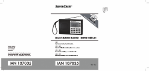 Handleiding SilverCrest IAN 107035 Radio