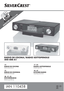 Manual de uso SilverCrest IAN 110458 Radio