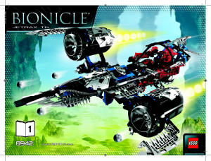 Hướng dẫn sử dụng Lego set 8942 Bionicle Jetrax T6