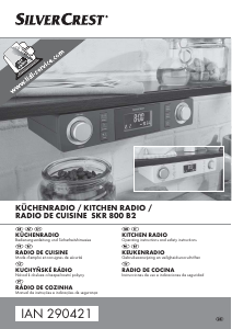 Manual de uso SilverCrest IAN 290421 Radio