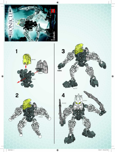 Brugsanvisning Lego set 8945 Bionicle Solek