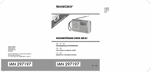 Manuale SilverCrest IAN 297197 Radio